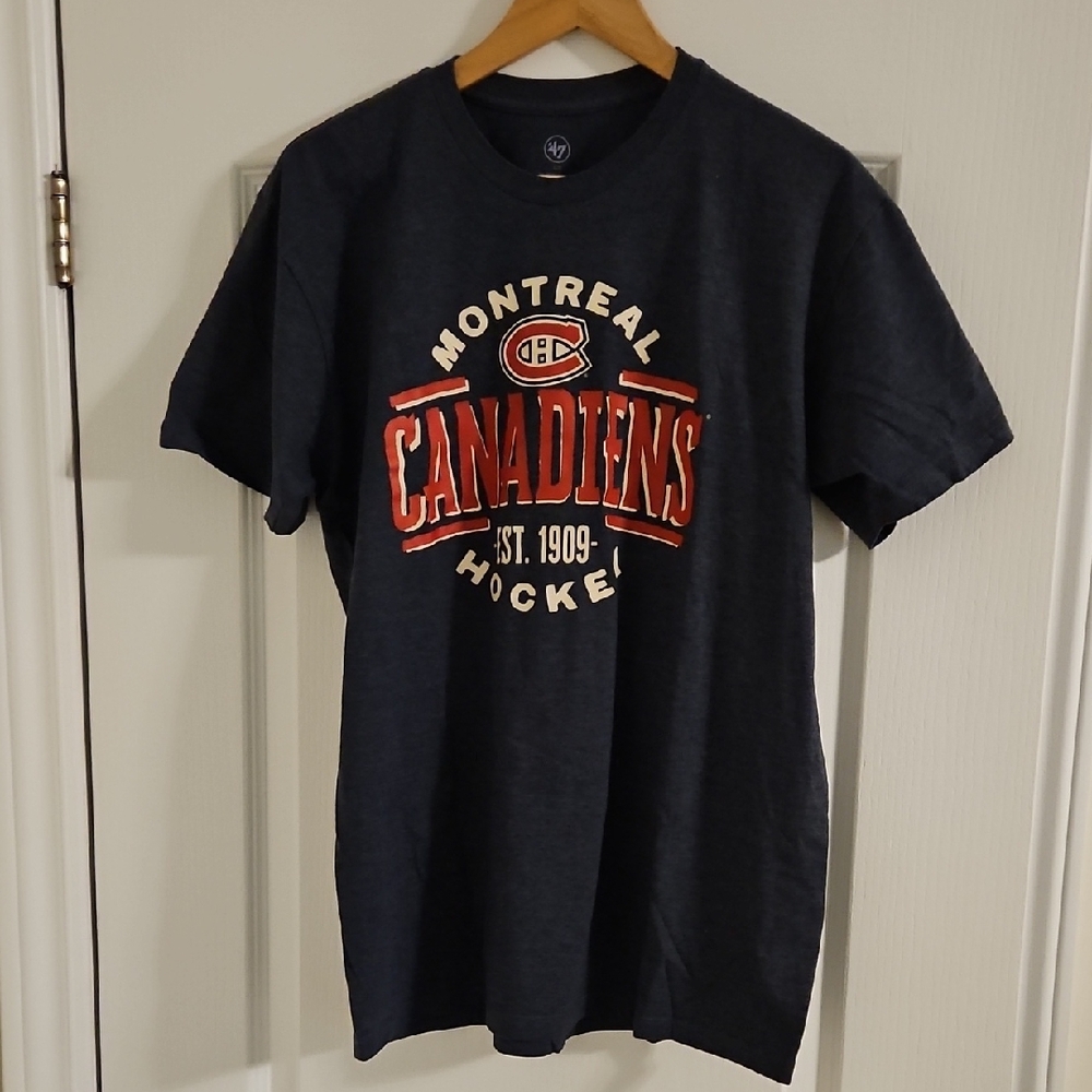 '47 Brand Montreal Canadiens Gray T-Shirt